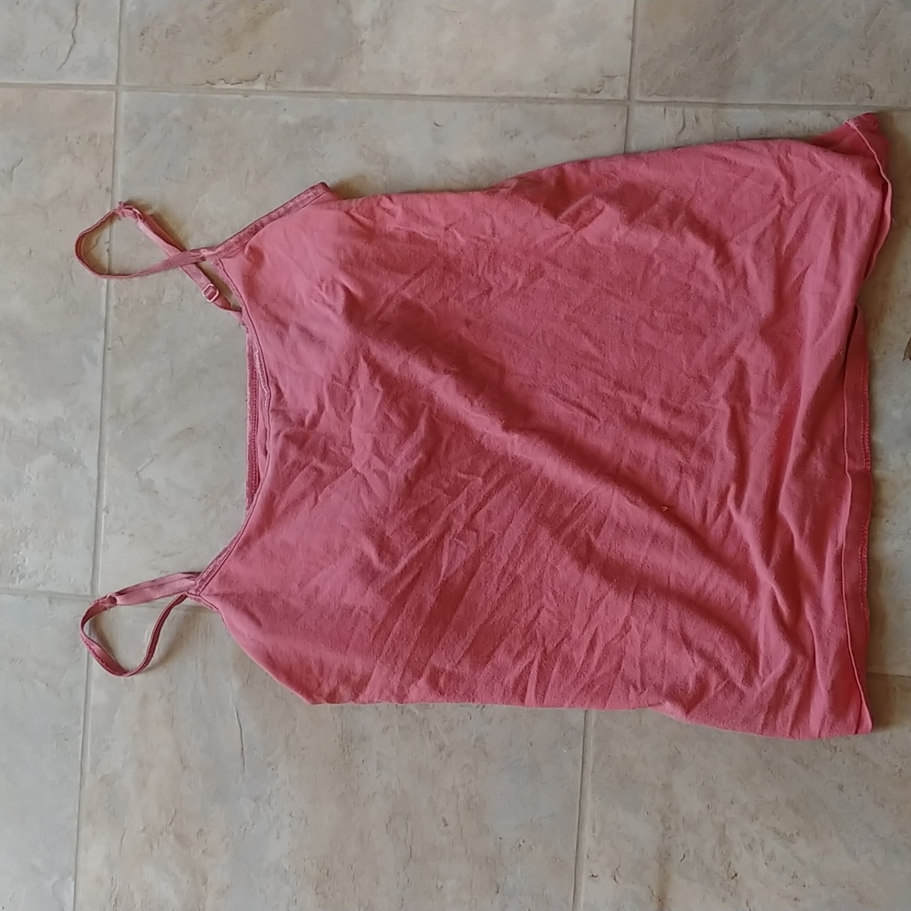 Pink tank top, medium kids